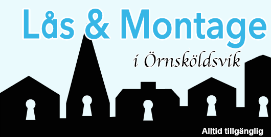 Låssmed Örnsköldsvik kommun logo